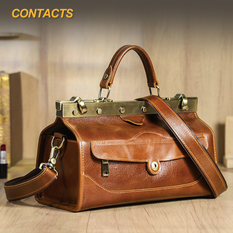 Luxury Bags In - Bolso de Mano de Cuero de