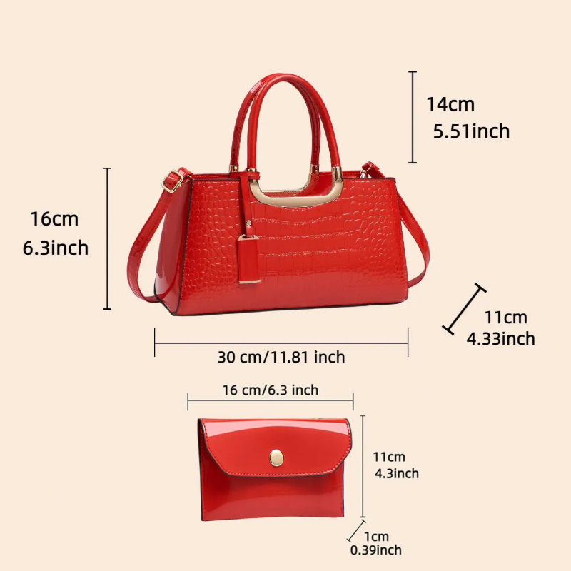 Conjunto de Bolsos de Mano par - Luxury Bags Women reseña y precio