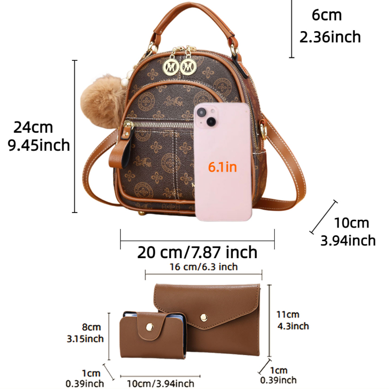 Conjunto de 3 bolsos para muje - Luxury Bags Women reseña y precio