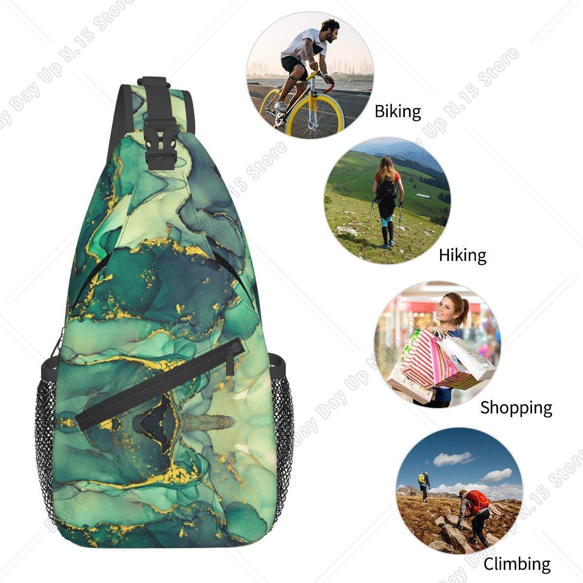 Bolso de lujo con textura abst - Luxury Bags Blue reseña y precio