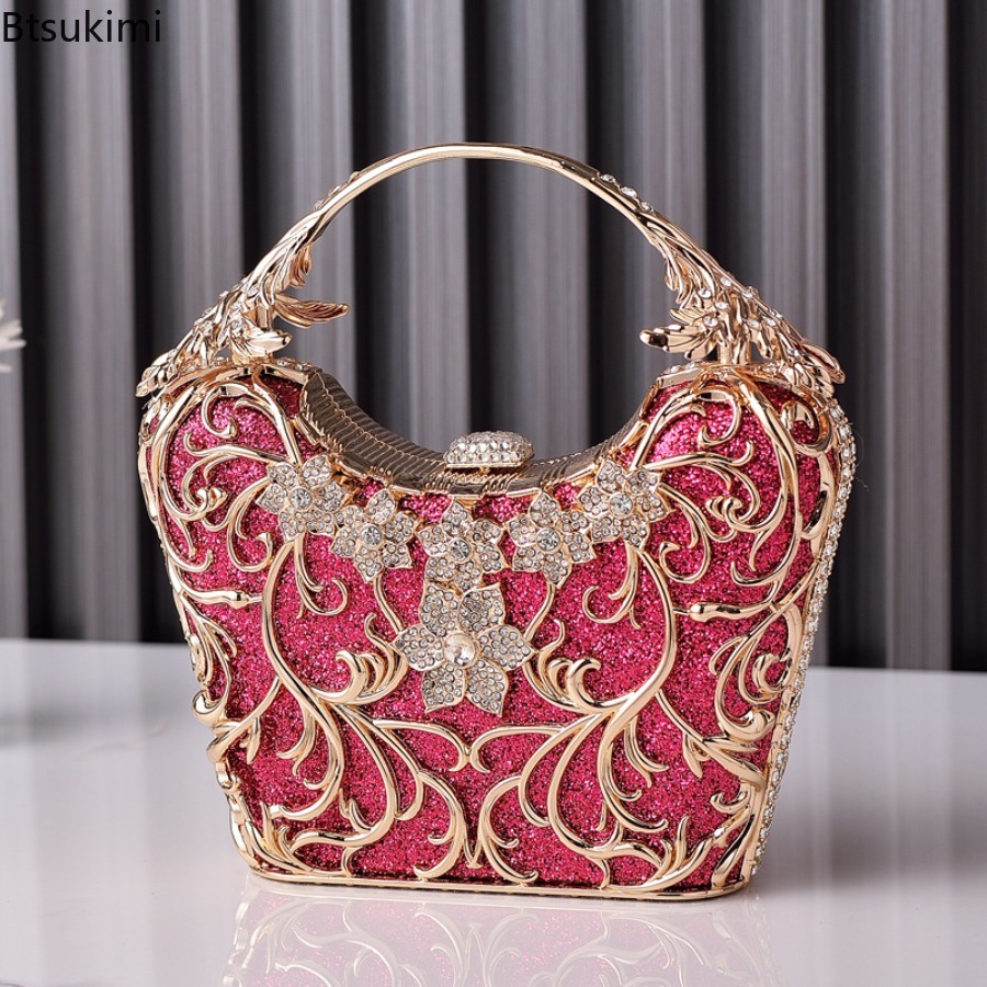 Bolsos de noche de metal hueco - Luxury Bags Collection reseña y precio