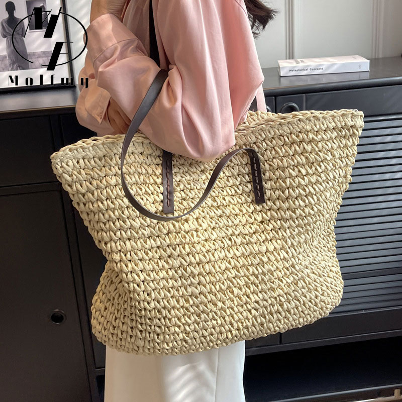 Bolsos de mano tejidos de paja - Luxury Bags Collection reseña y precio