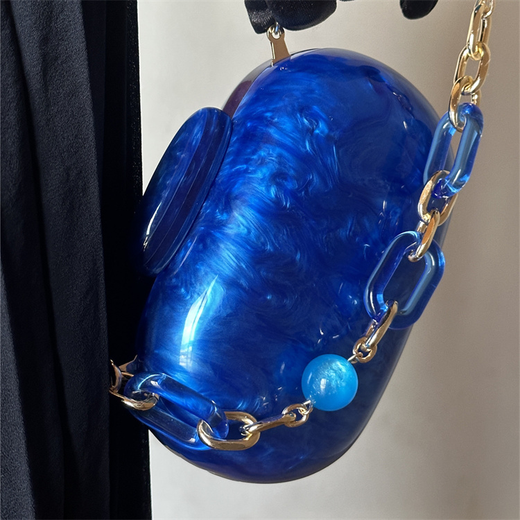 Bolso de mano de lujo con patr - Luxury Bags Blue reseña y precio