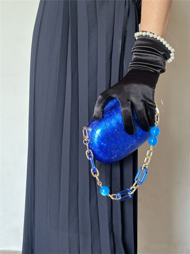 Bolso de mano de lujo con patr - Luxury Bags Blue reseña y precio