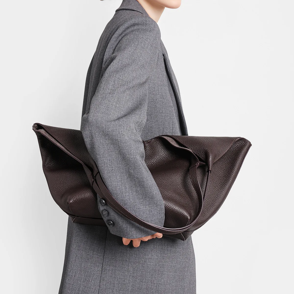Bolso de Hombro de Gran Capaci - Luxury Bags Buy reseña y precio